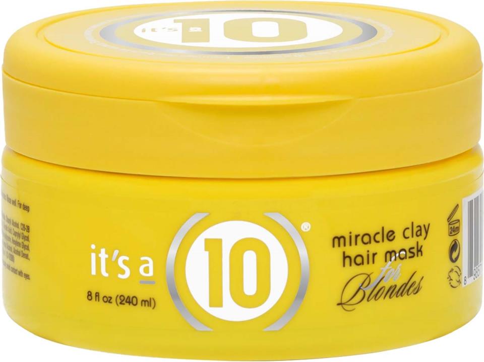 It's a 10 Blonde Clay Mask 240 ml