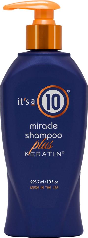 It's a 10 Keratin Shampoo Plus 295 ml