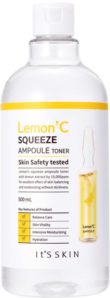 It'S Skin Lemon C Squeeze Ampoule Toner 500 ml