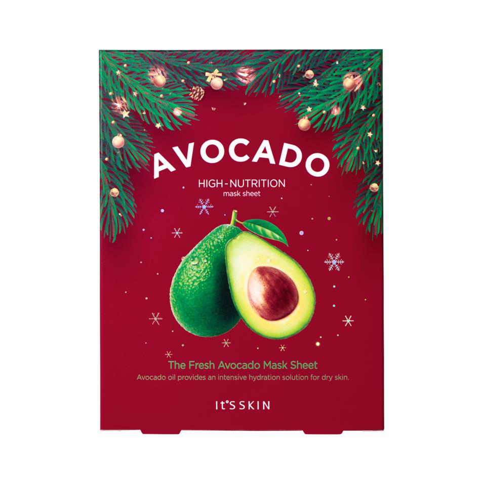 It´s Skin Mask Sheet Avocado High Nutrition Gift Box