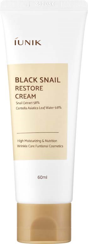 iUNIK Black Snail Restore Cream 60 ml