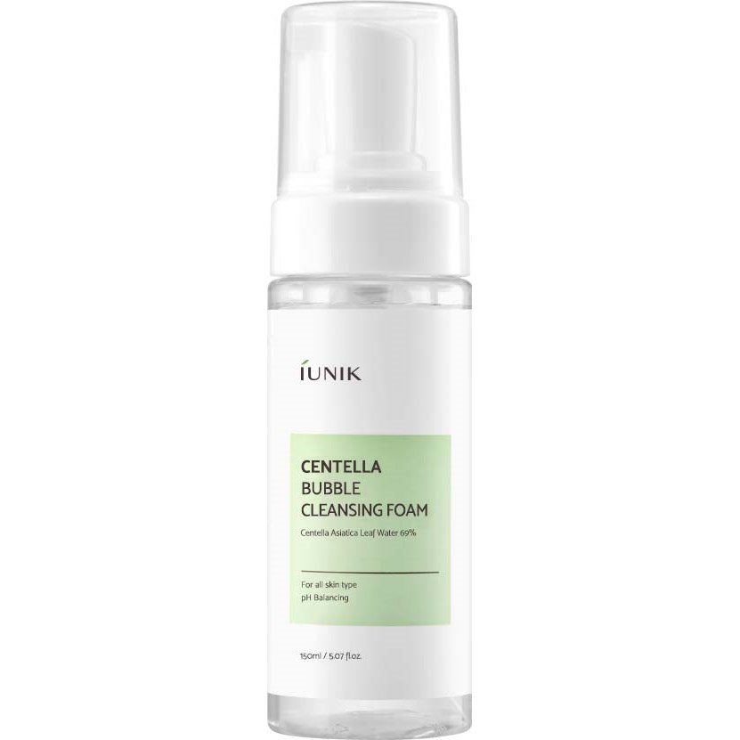 iUNIK Centella Bubble Cleansing Foam 150 ml billede
