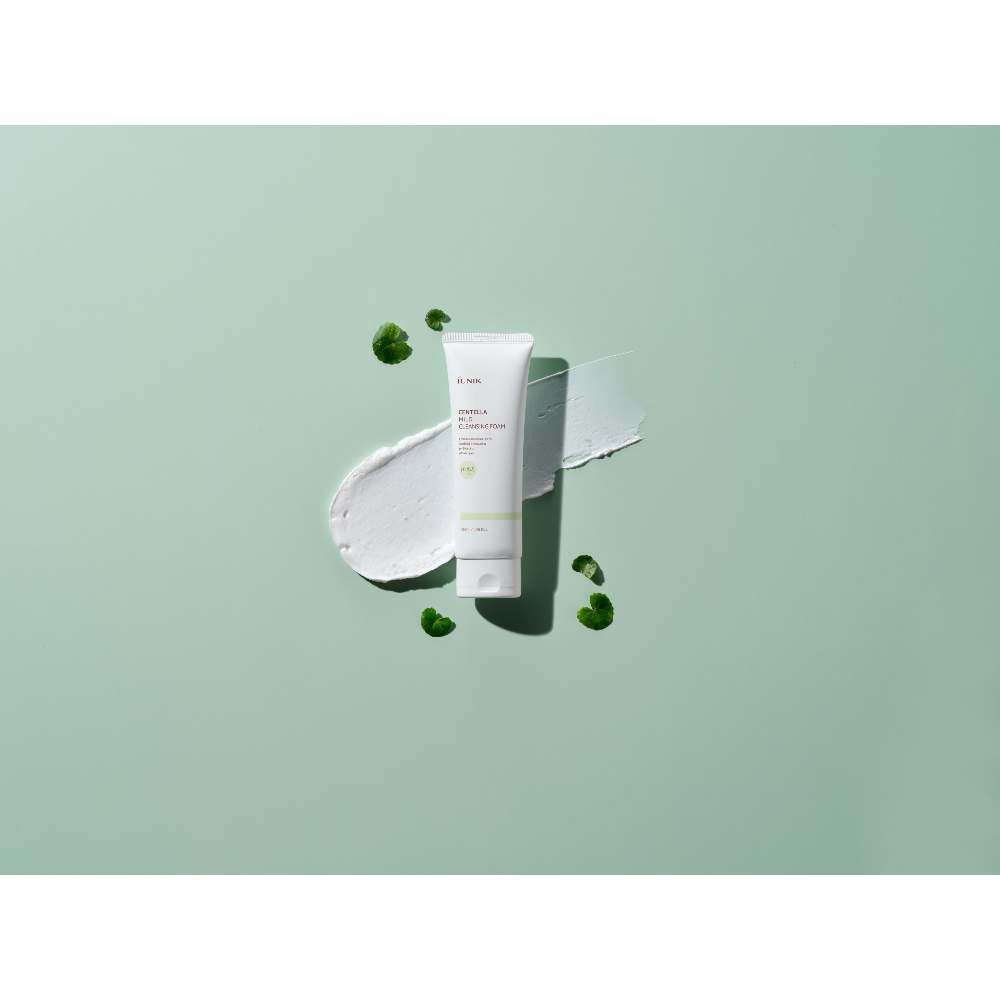 iUNIK Centella Mild Cleansing Foam 120 ml (obrázok 5)