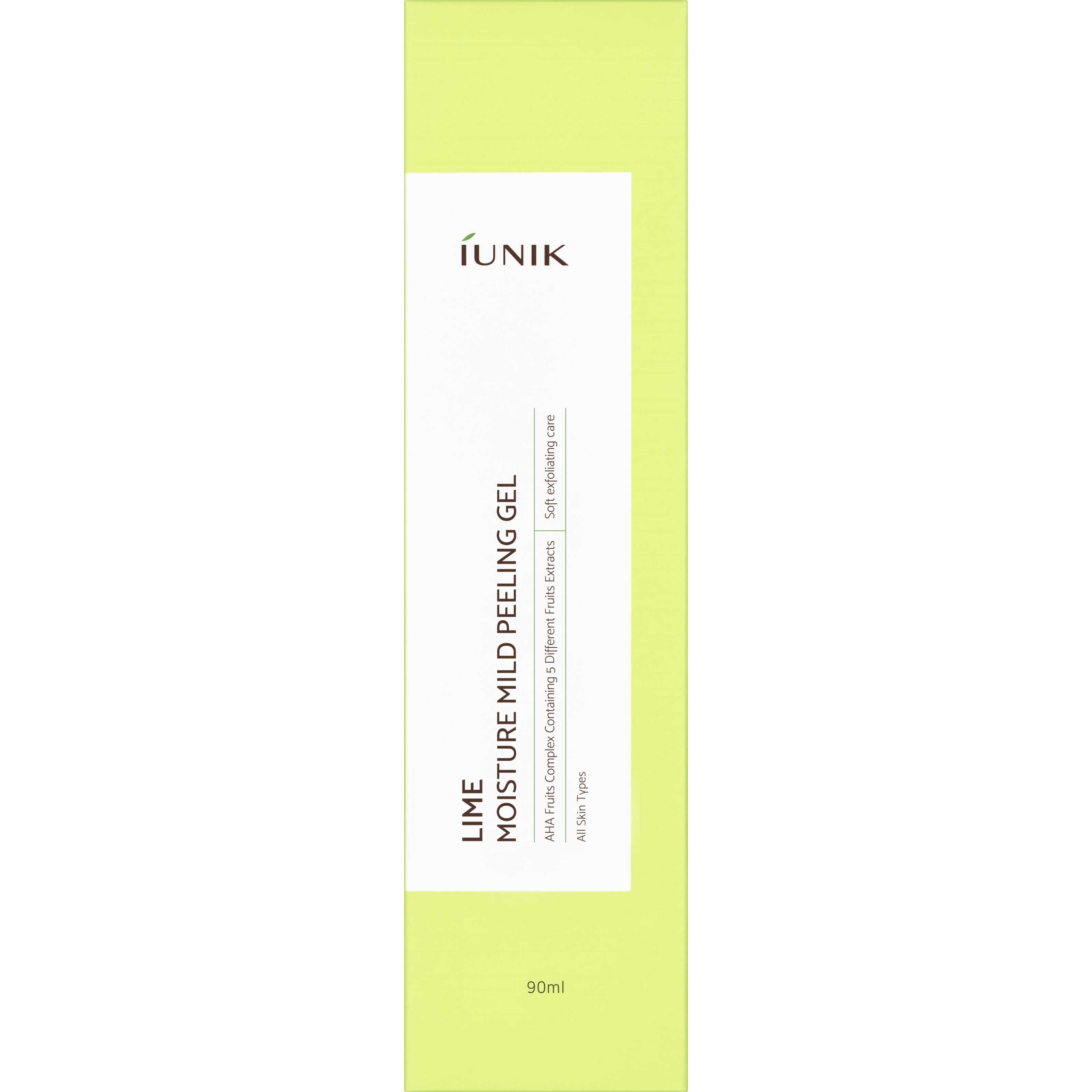 iUNIK Lime Moisture Mild Peeling Gel 90 ml (obrázok 3)