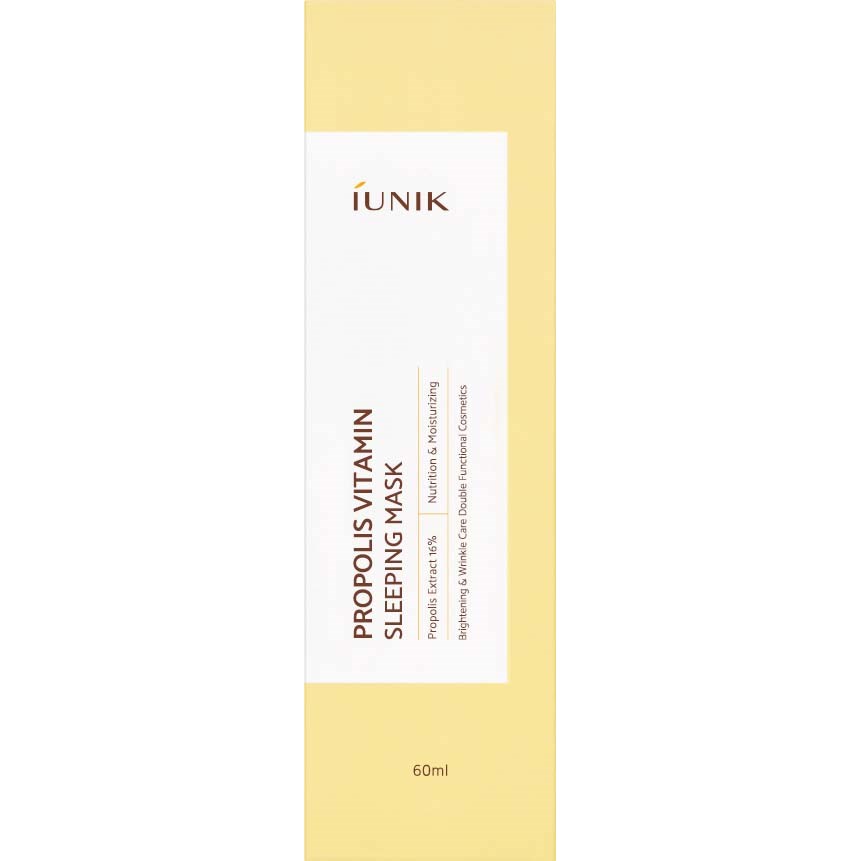 iUNIK Propolis Vitamin Sleeping Mask 60 ml (obrázok 3)