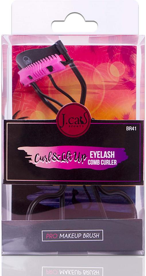 J.Cat Beauty Curl & Lift Up Wimpernkamm Curler – 1 Werkzeug, Zum Wimpern Krümmen & Anheben