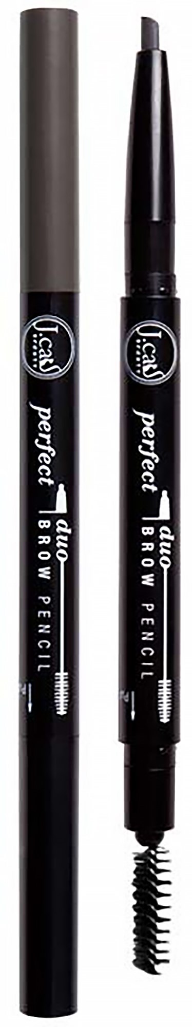 J. Cat Beauty Perfect Brow Duo Pencil Charcoal