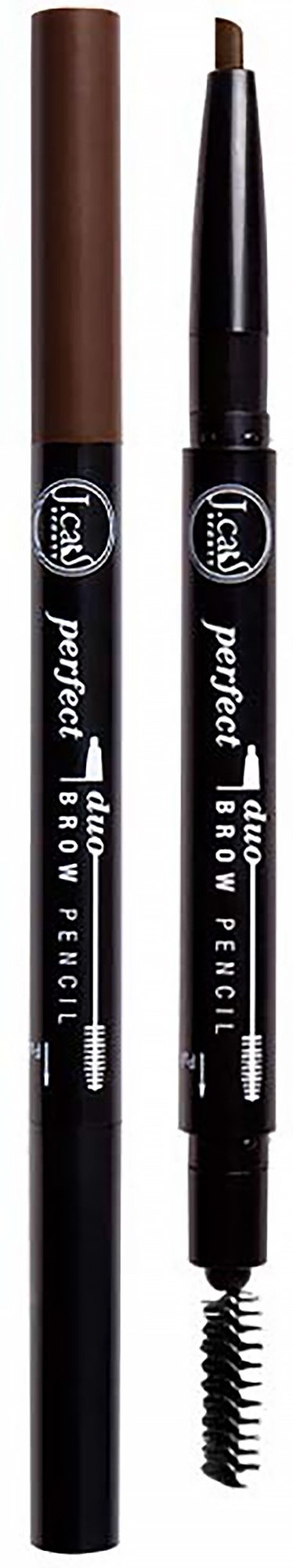J. Cat Beauty Perfect Brow Duo Pencil Dark Brown