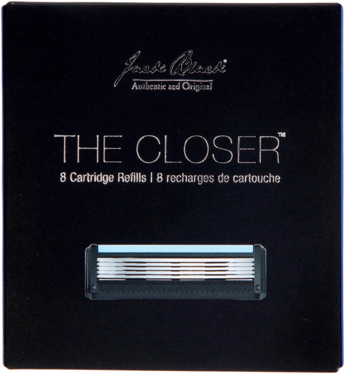 Jack Black HE CLOSERTM 5-Blade Cartridge Razor 8-Count Refills | lyko.com