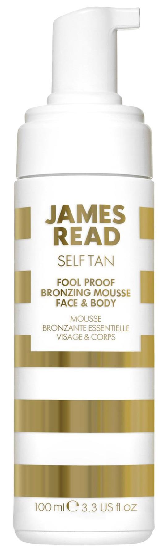 James Read Instant Self Tan FoolProof Bronzing Mousse Face Body 100 ml