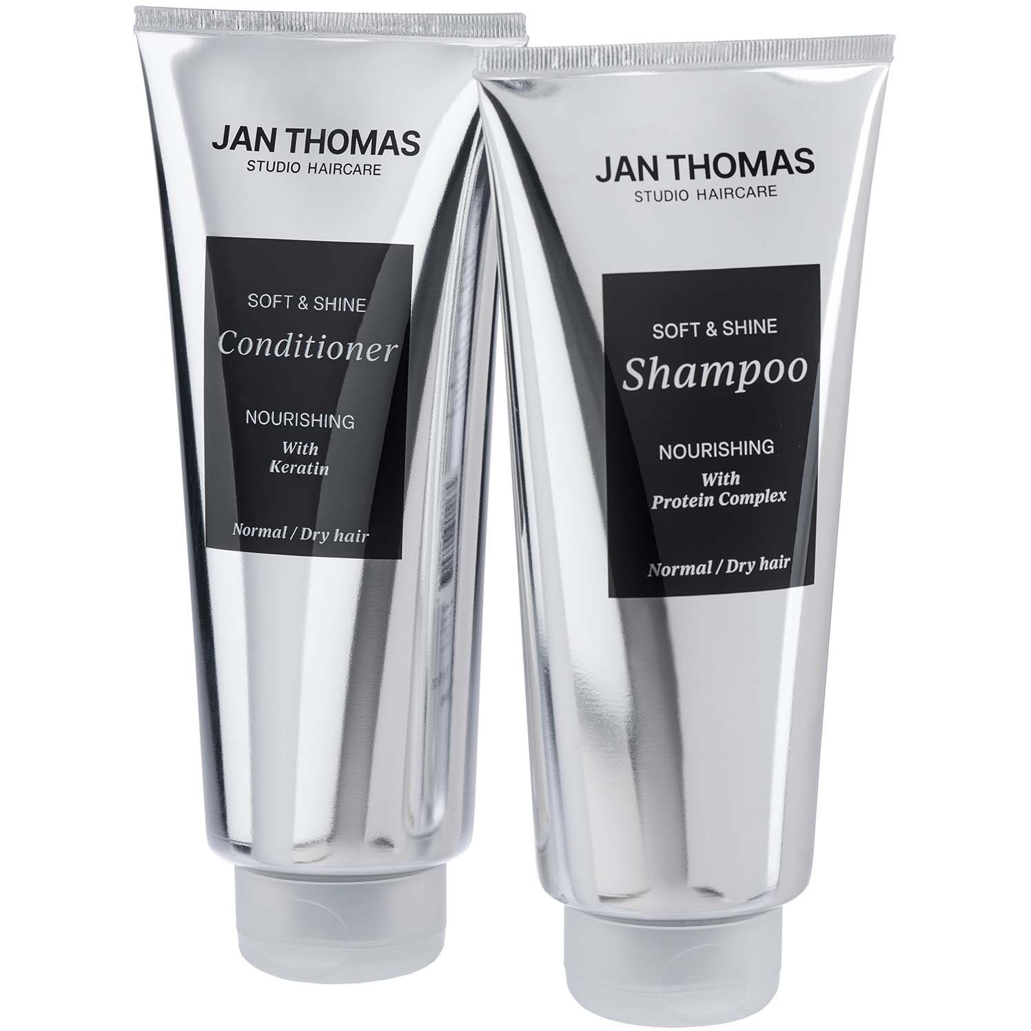 Jan Thomas Soft & Shine Bundle Shampoo 350 ml & Conditioner 350 m