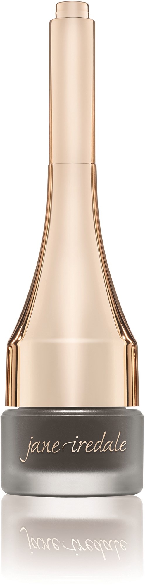 En makeupprimern med en lång, avsmalnande applikator och en silverbehållare med etiketten 'Jane Iredale'.