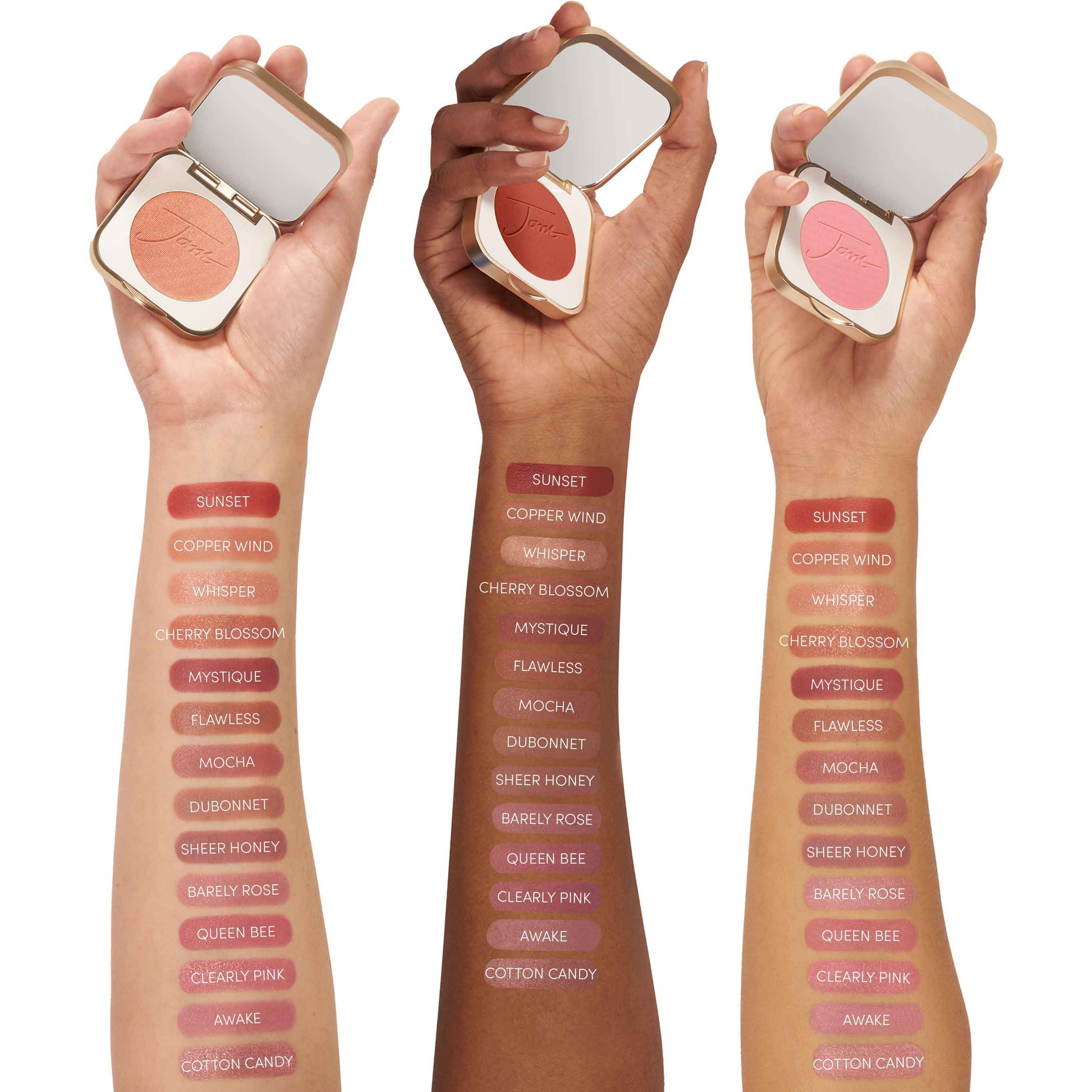 Alternativ bild 1 för Jane Iredale PurePressed Blush Barely Rose 3 g