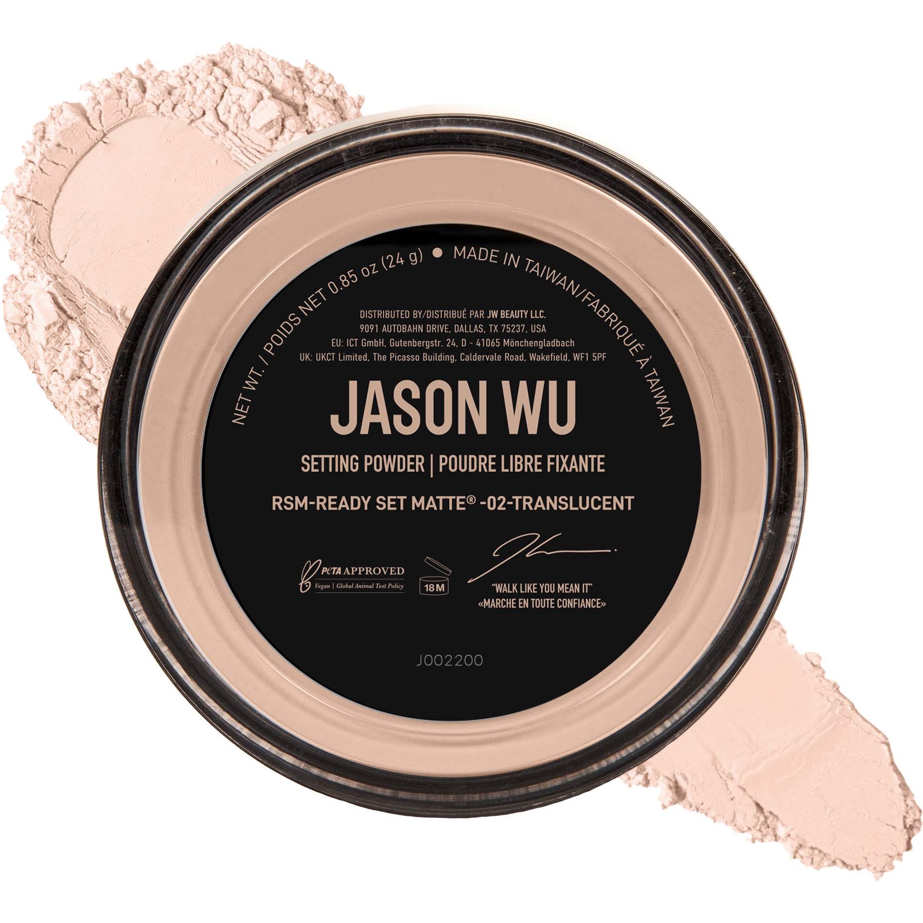 JASON WU BEAUTY Ready Set Matte 02 Translucent (obrázok 4)