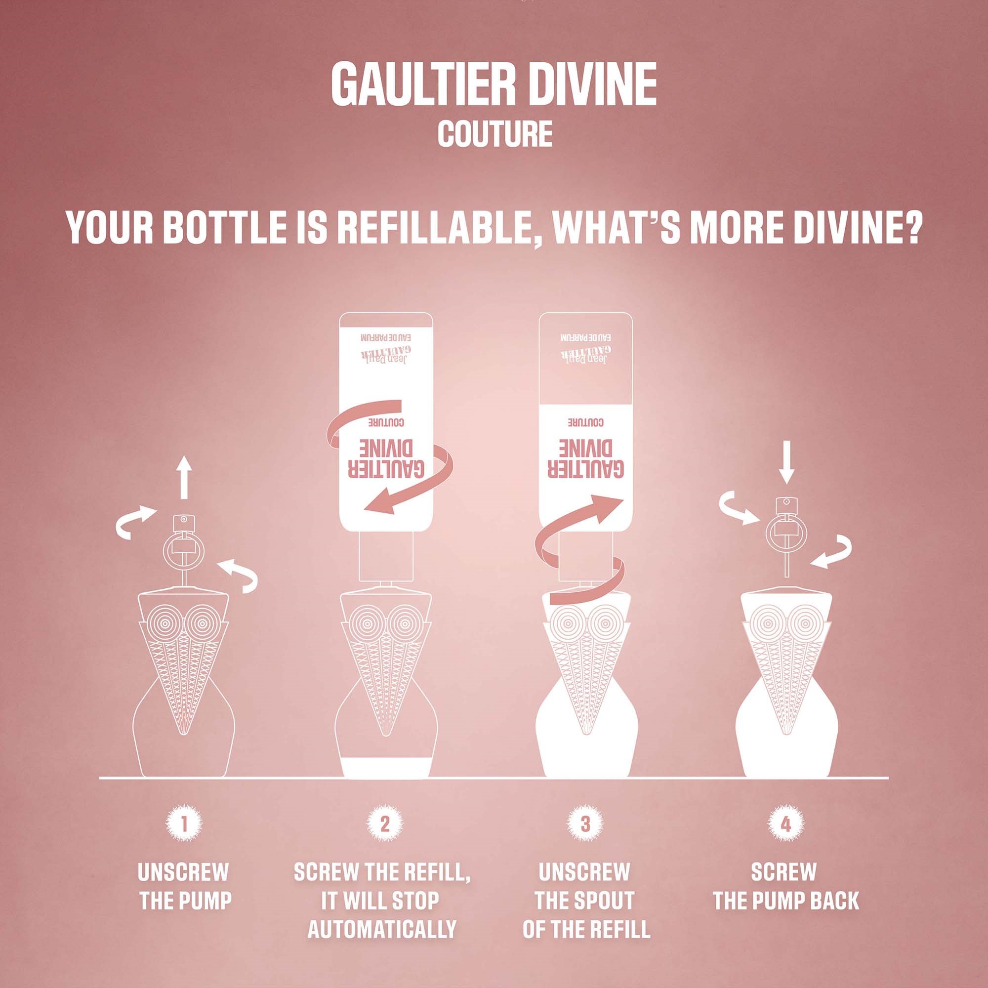 Jean Paul Gaultier Gaultier Divine Couture Eau de parfum natural spray (obrázok 4)