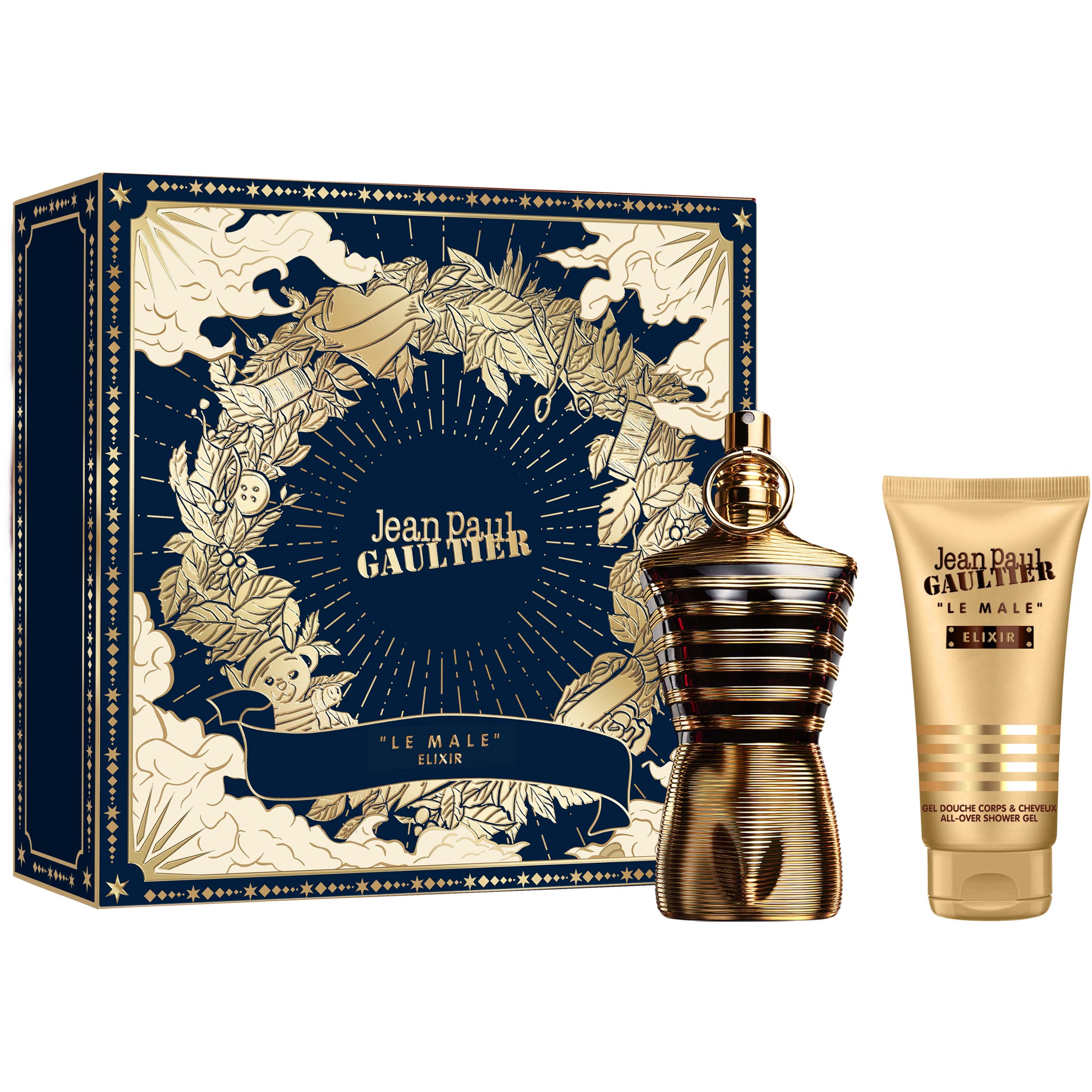 Jean Paul Gaultier Set Le Male Elixir Eau de parfum 75 ml + shower gel 150 ml