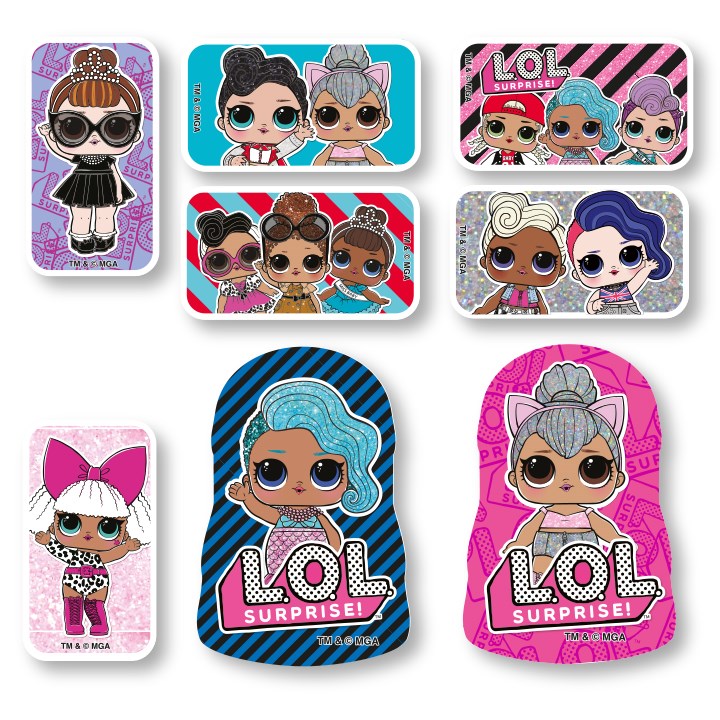 Jellyworks L.O.L Surprise Plasters (obrázok 3)