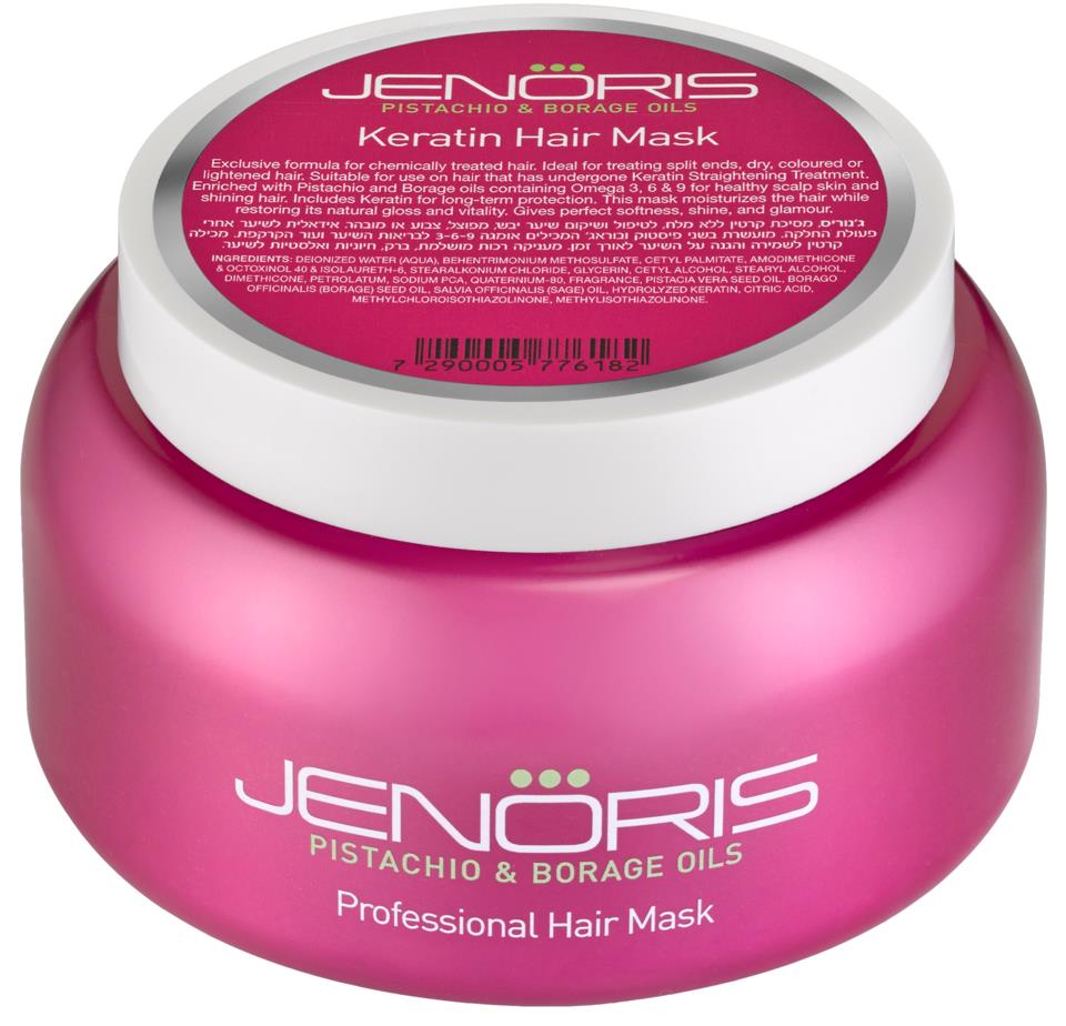 Jenoris Hair Care Keratin Hair Mask 500ml