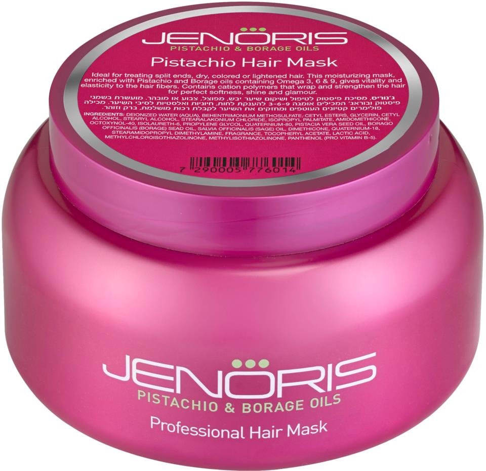 Jenoris Hair Care Pistachio Hair Mask 500ml