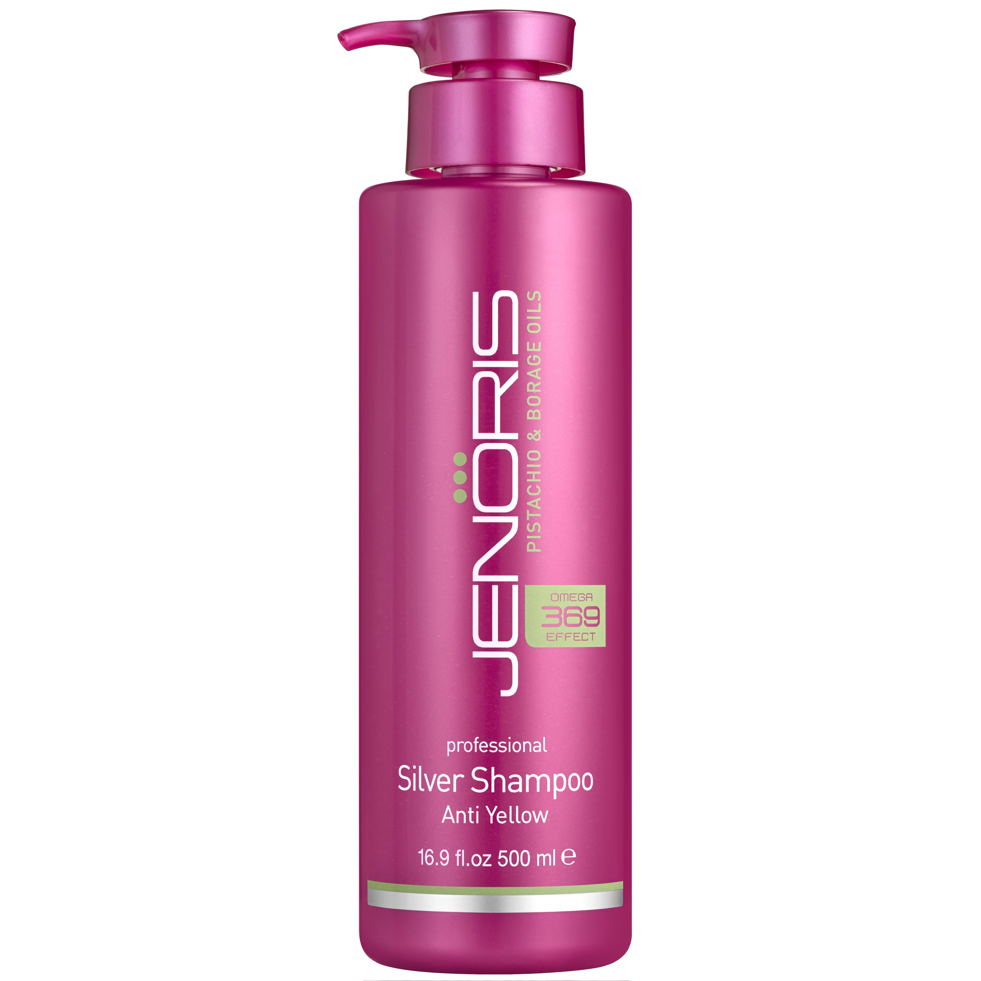 Läs mer om Jenoris Silver Hair Care Shampoo 500 ml