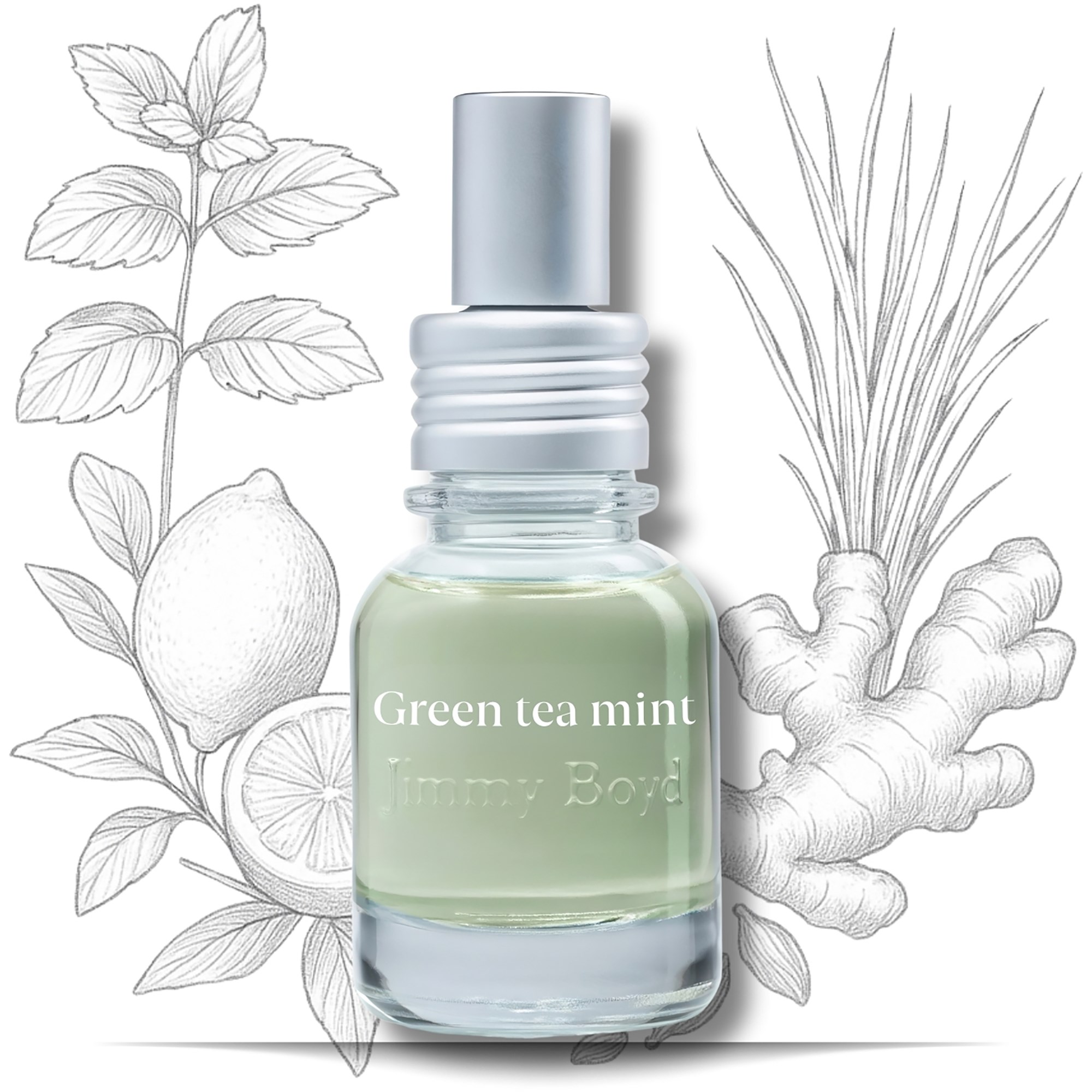 Jimmy Boyd Fresh Fragrance Eau de Cologne Green Tea & Mint 25 ml (obrázok 3)