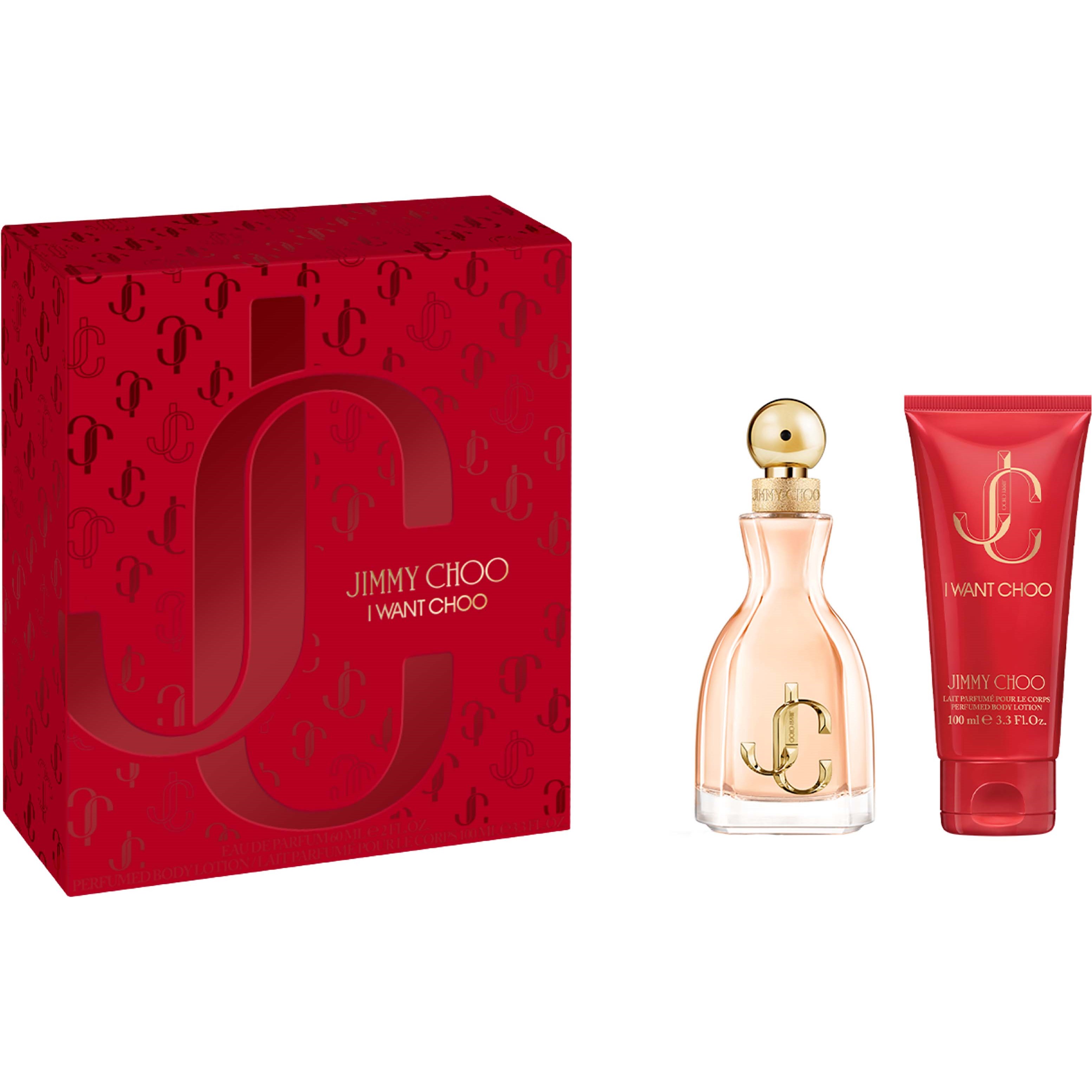 Jimmy Choo Gift Set I Want Choo EdP 60 ml + Body Lotion 100 ml