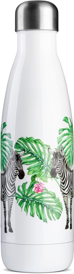 JobOut water bottle Zebra