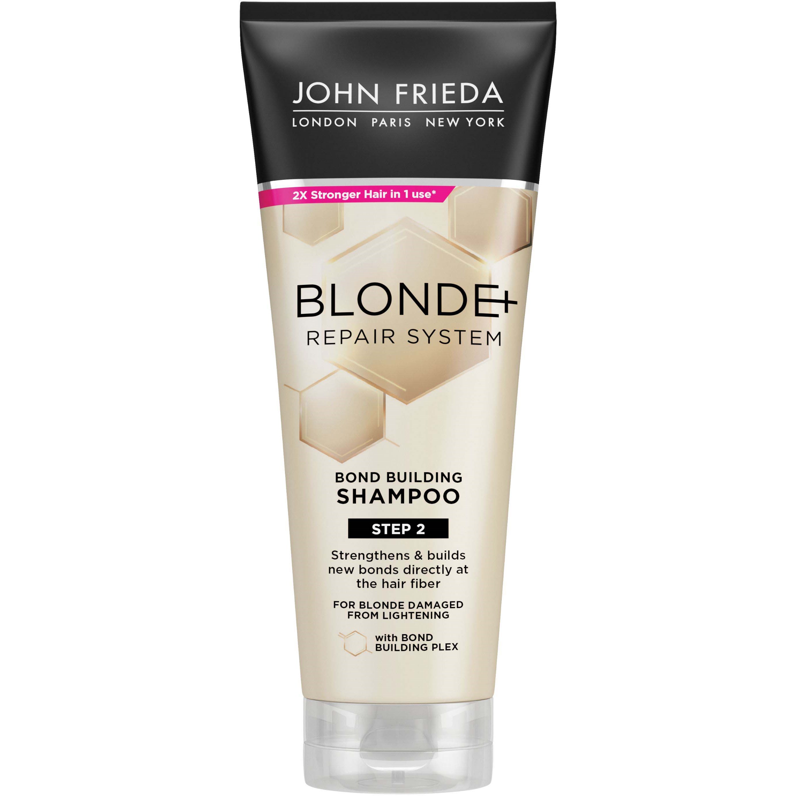 John Frieda Blonde+ Repair System Bond Building Shampoo 250 ml billede