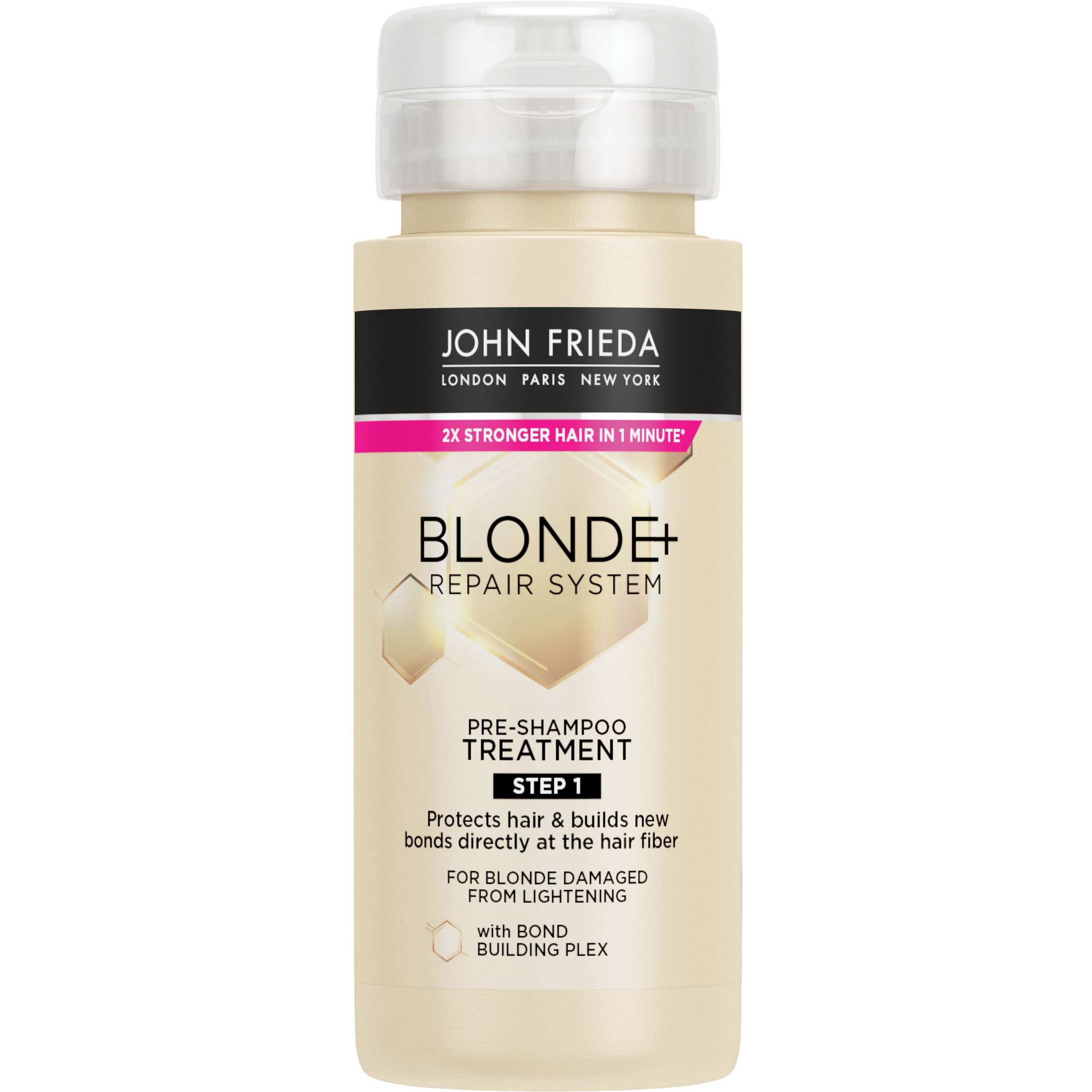 John Frieda Blonde+ Repair System Pre-Shampoo Treatment 100 ml billede