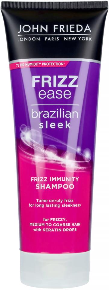 John Frieda Brazilian Sleek Frizz Immunity Shampoo 250 ml