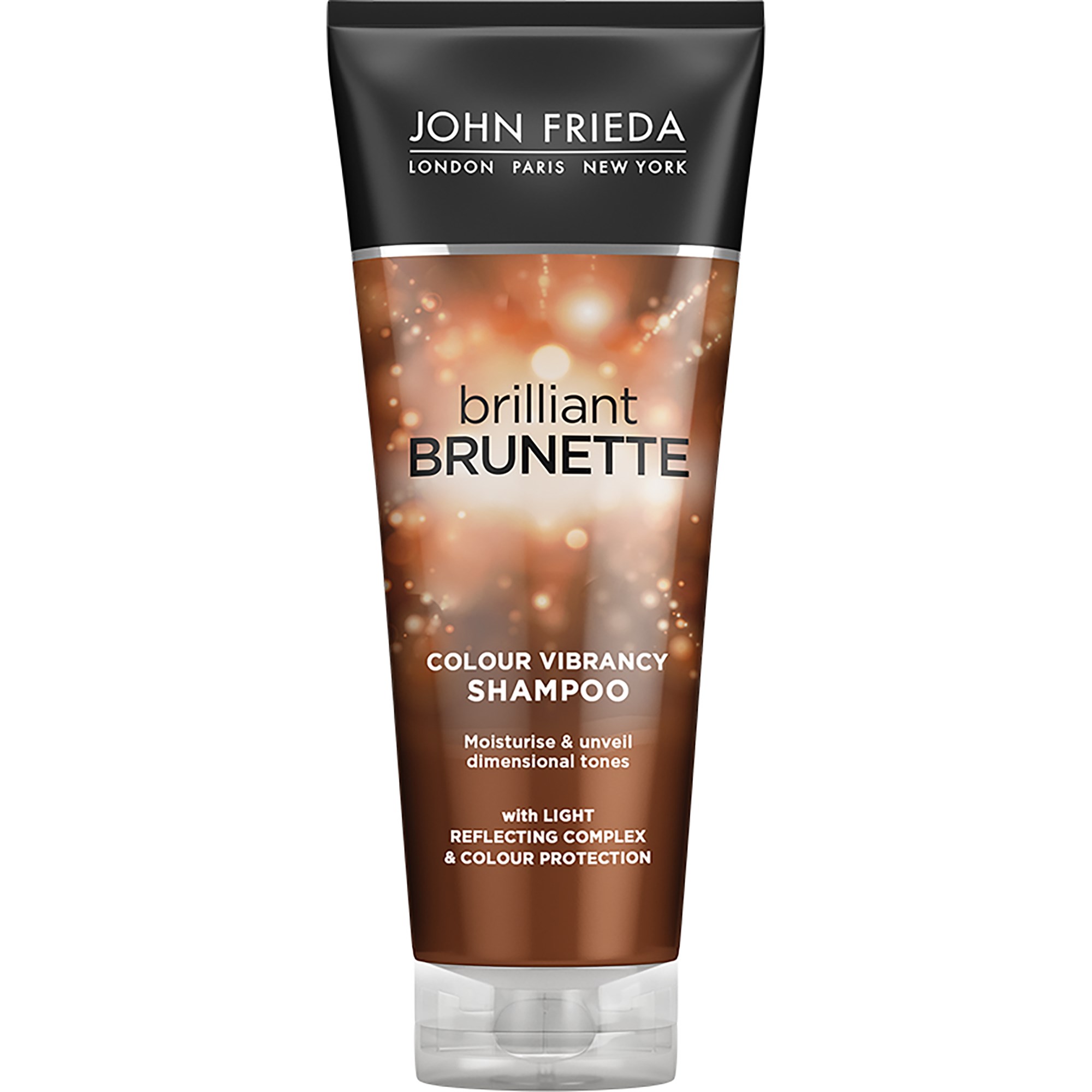 Läs mer om John Frieda Brilliant Brunette Color Protecting Moisturising Shampoo 2