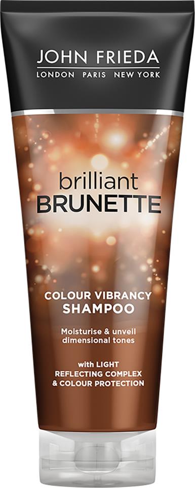 John Frieda Brilliant Brunette Color Protecting Moisturising Shampoo