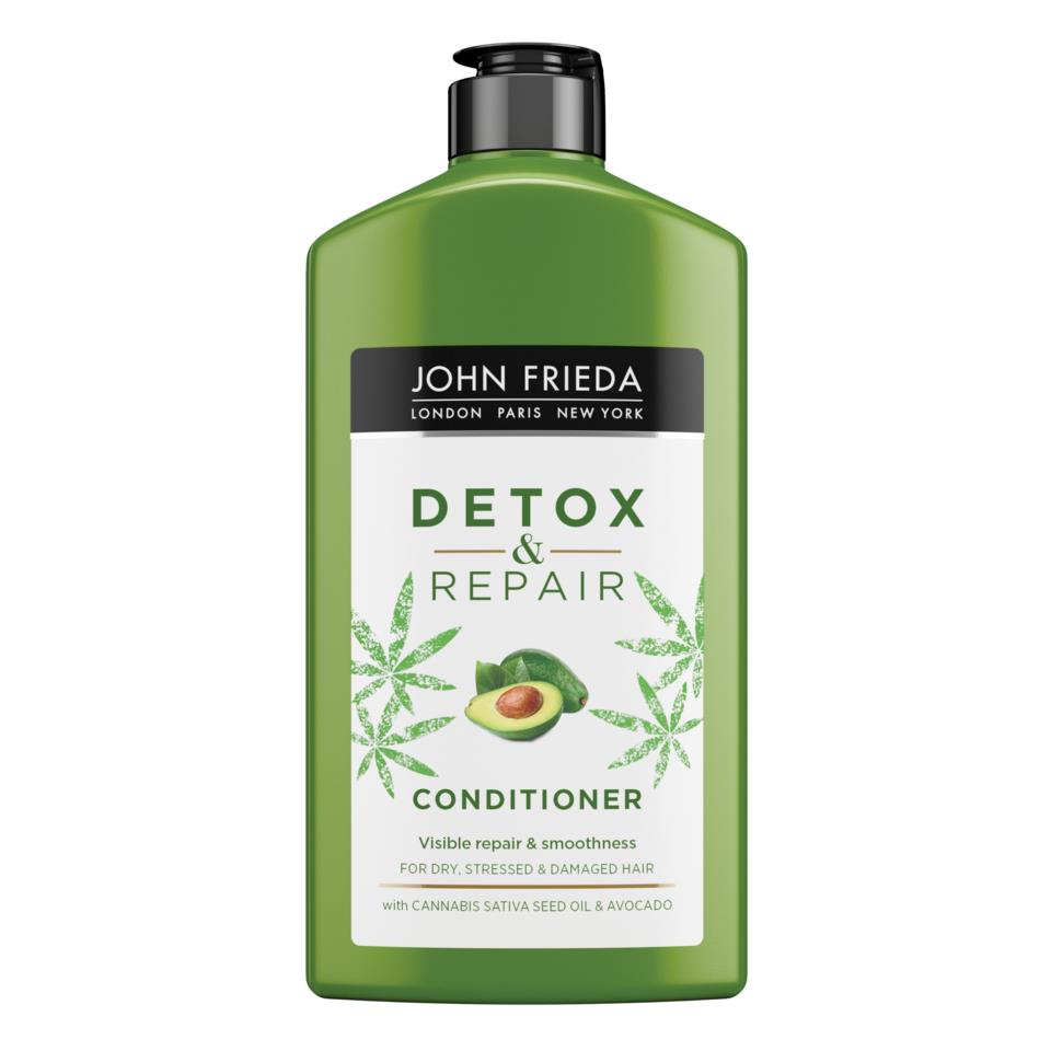 John Frieda Detox & Repair Cannabis Sativa Seed Oil Conditioner 250 ml
