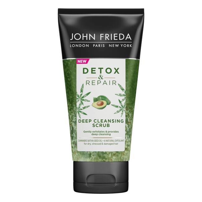 John Frieda Detox & Repair Scalp Scrub 150 ml billede