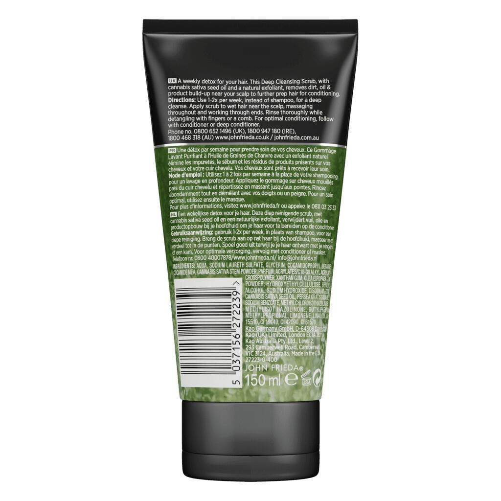 Alternativ bild 1 för John Frieda Detox & Repair Scalp Scrub 150 ml