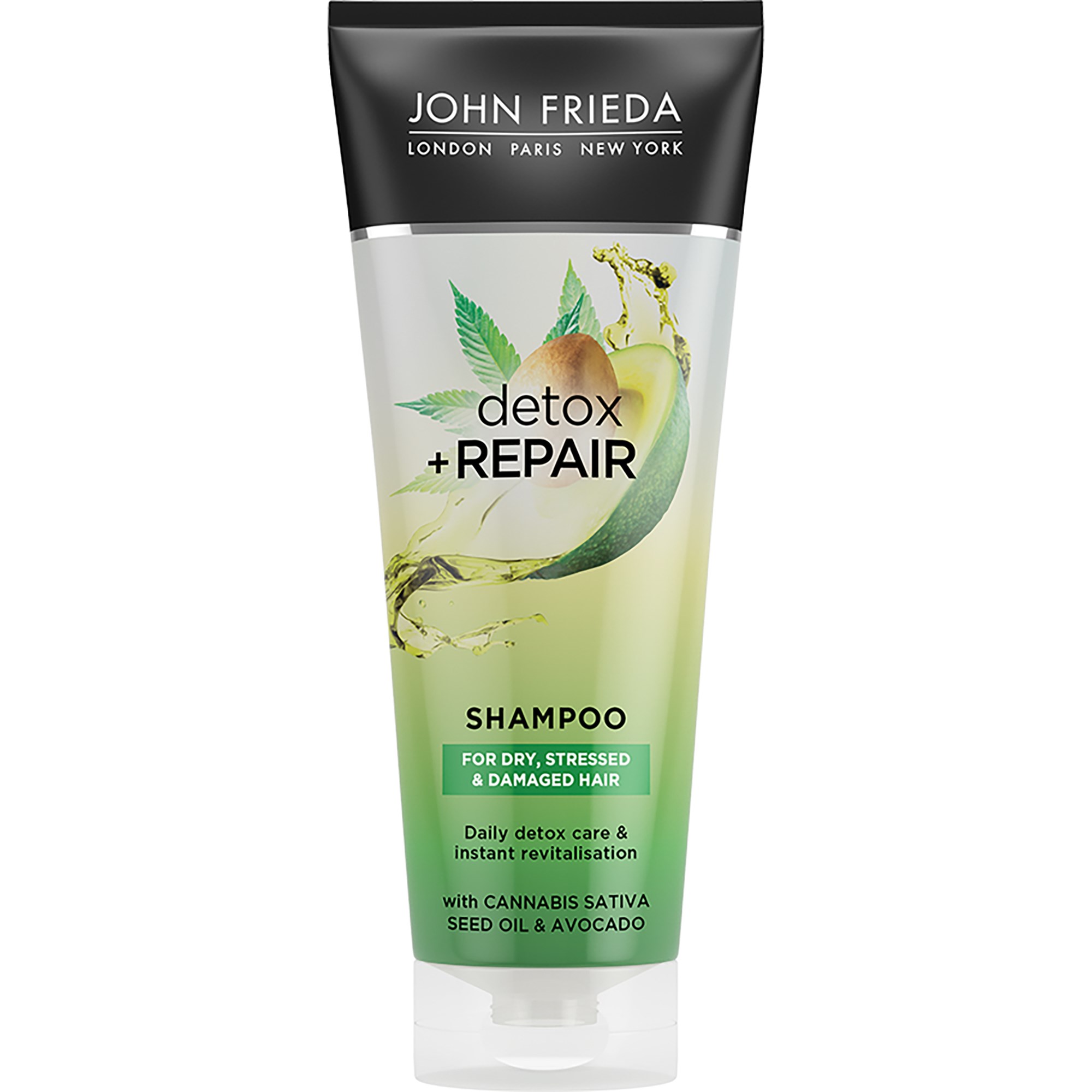 Läs mer om John Frieda Detox & Repair Shampoo 250 ml