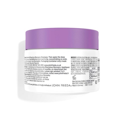 John Frieda Frizz Ease Miraculous Recovery Deep conditioner 250 ml