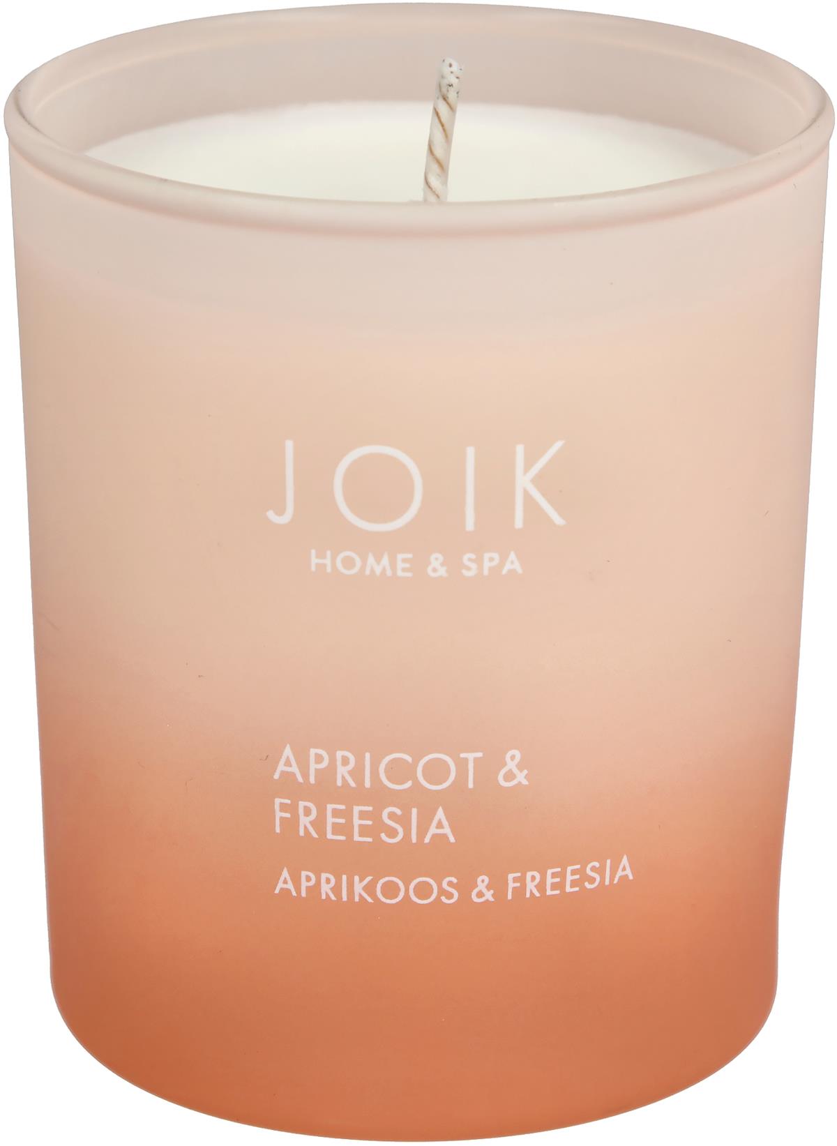 JOIK Organic Doftljus Apricot & Fresia 150 g