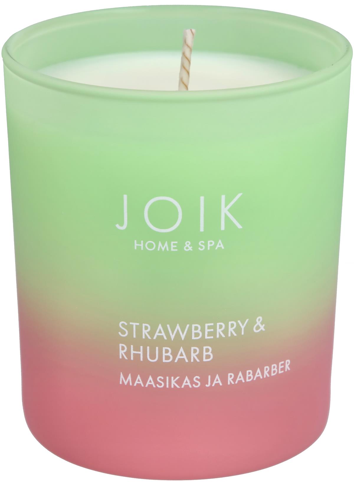 JOIK Organic Doftljus Strawberry & Rhubarb 150 g