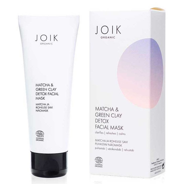 Läs mer om JOIK Organic Matcha & Green Clay Detox Facial Mask 75 ml