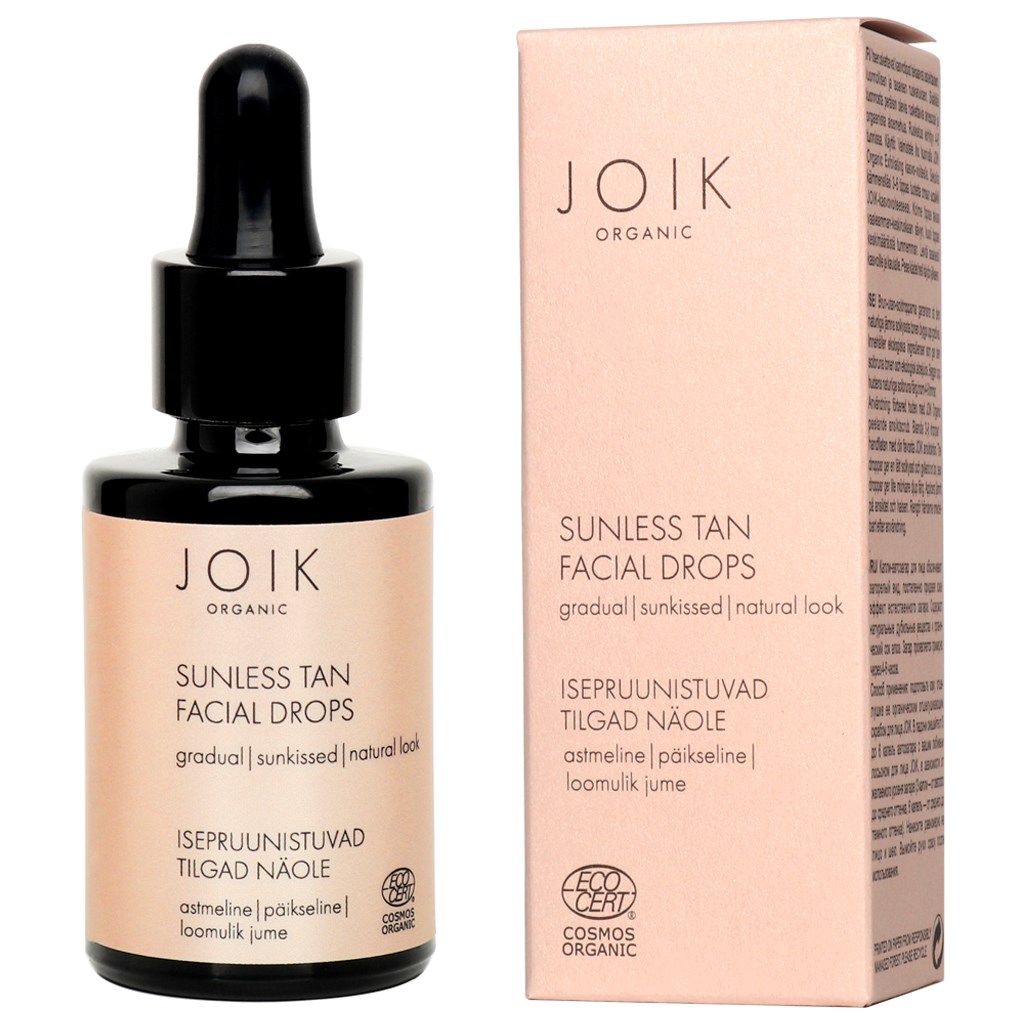JOIK Organic Sunless Tan Facial Drops 30 ml billede