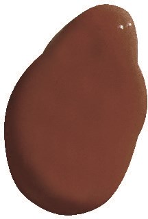 En enkelt brun kartoffel med glat skind og rund form.