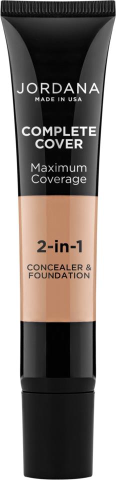 Jordana Complete Cover 2-In-1 Foundation Neutral Olive