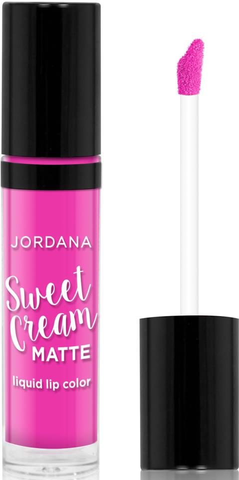 Jordana Sweet Cream Matte Liquid Lip Color Pomegranate Pie