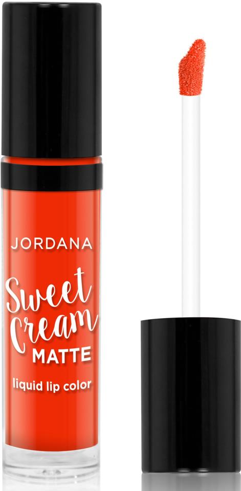 Jordana Sweet Cream Matte Liquid Lip Color Mango Sorbet