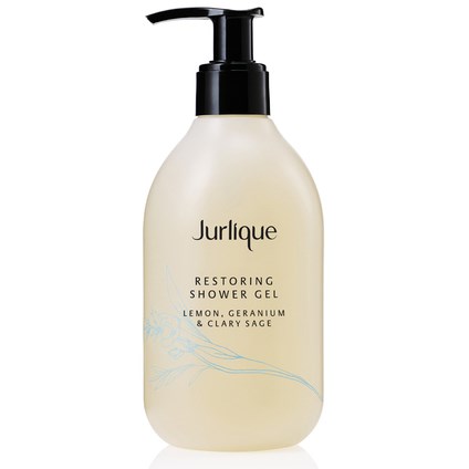 Läs mer om Jurlique Bath Restoring Lemon, Geranium & Clary Sage Shower Gel 300 ml