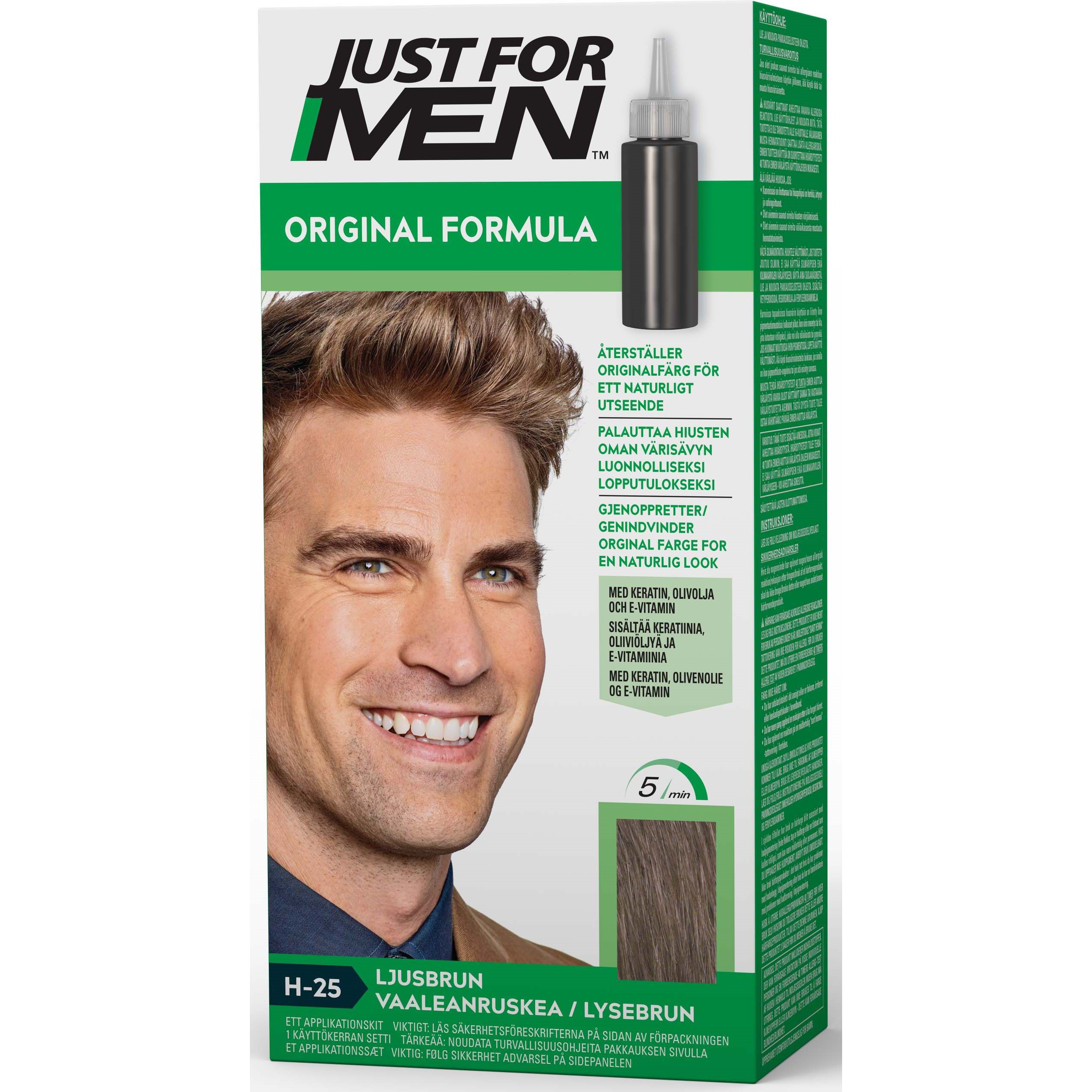 Just For Men Hårfärg Light Brown billede