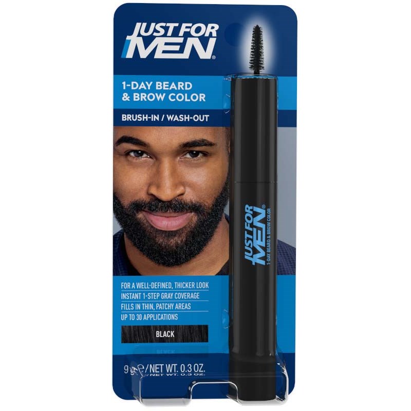 Just For Men Skägg- & Bryn färg Real Black