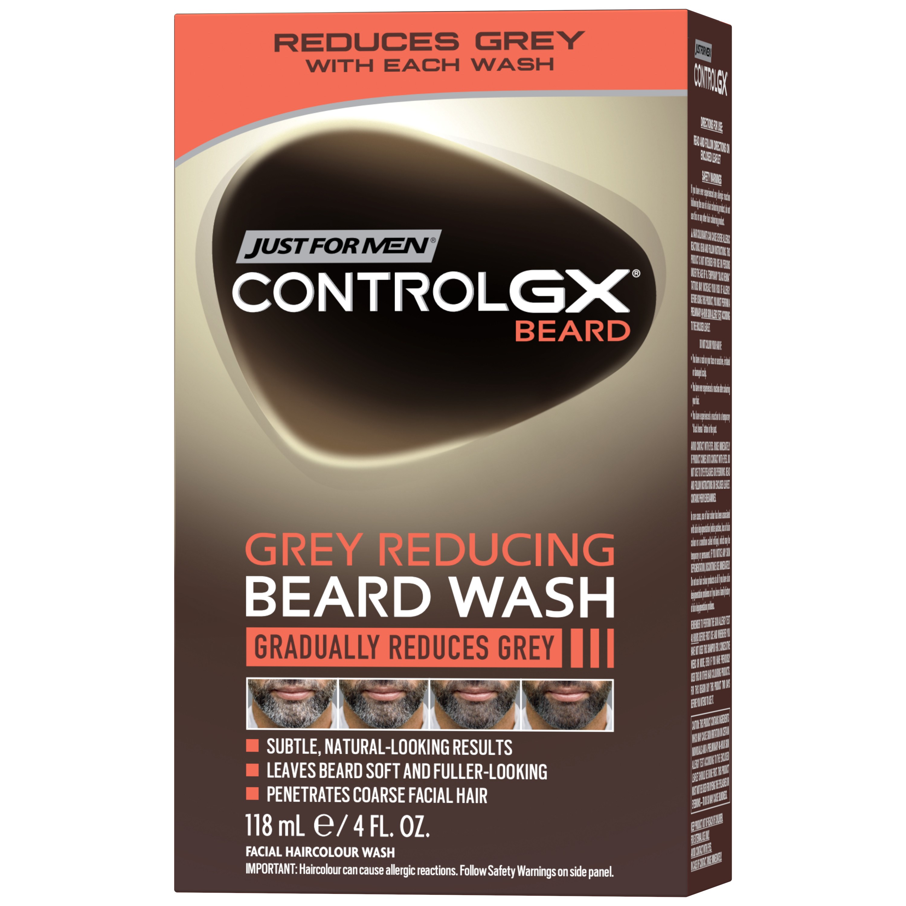 Just For Men Control GX Skäggschampo 118 ml billede