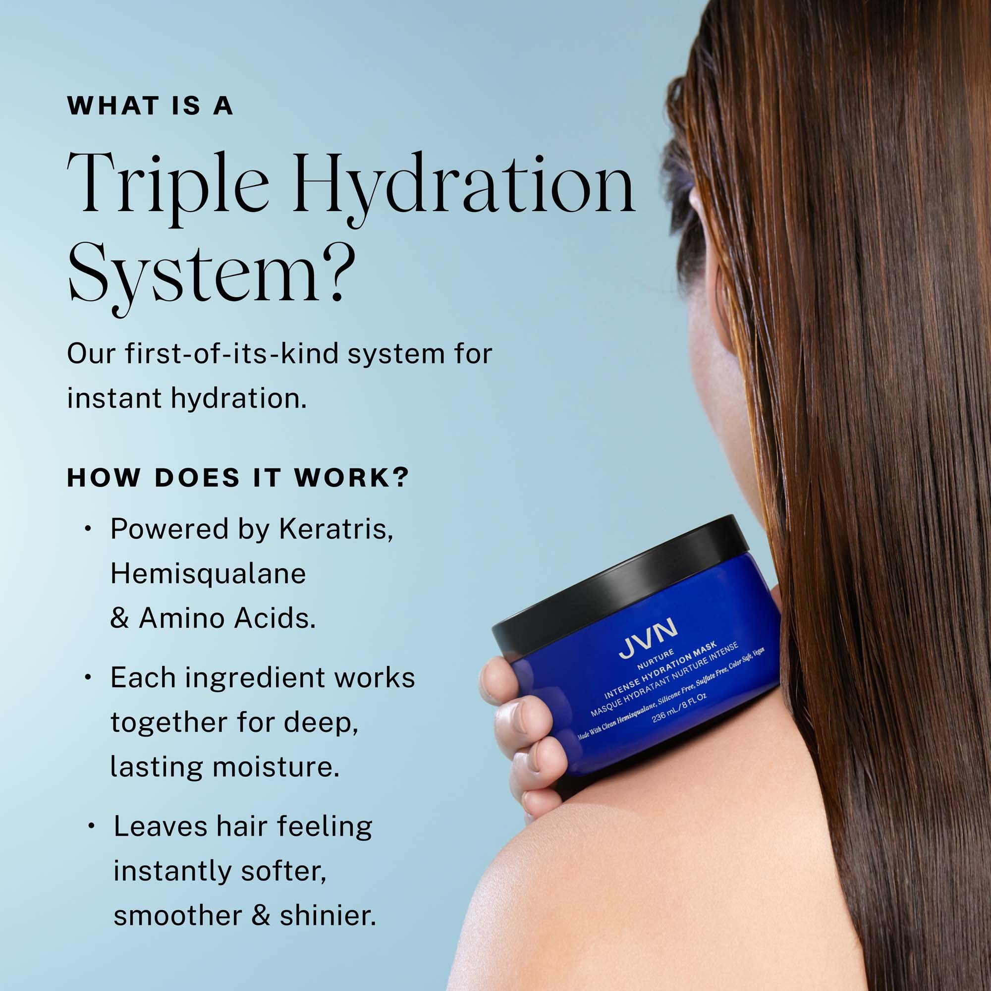 JVN Nurture Intense Hydration Mask 75 ml (zdjęcie 4)